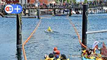 Eckernförde: Warum das Entenrennen diesmal gleich doppelt stattfand