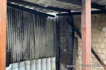 FW-ROW: Schuppenbrand in Zeven