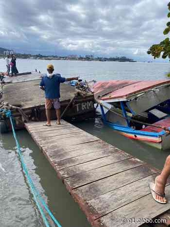 Marinha do Brasil interdita serviço irregular de barcas entre Guarujá e Bertioga após denúncia de moradora - Globo