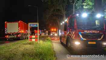 Uitslaande brand verwoest woning aan de Graswijk in Assen (video) - Assen Stad