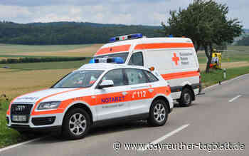 Motorradfahrer schwer verletzt im Kreis Bayreuth: Frontalzusammenstoß beim Überholen - Bayreuther Tagblatt