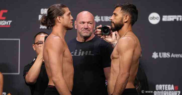 UFC Long Island live blog: Brian Ortega vs. Yair Rodriguez