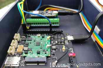 IoT weather station monitors environmental data