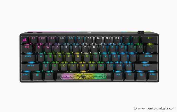 Corsair K70 Pro Mini 60% mechanical wireless keyboard $180