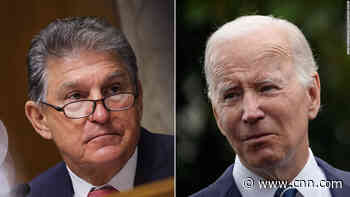 Opinion: Joe Manchin is a symptom of Biden's political ailments