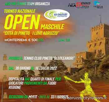 Tennis, a Pineto il primo torneo open nazionale - Abruzzo Cityrumors