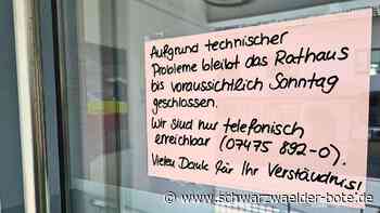 Cyberattacken im Zollernalbkreis - Schnelle Hilfe von den Nachbarn - Schwarzwälder Bote