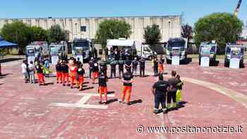 Contrasto agli incendi boschivi, la Protezione Civile consegna mezzi speciali alle Associazioni di volontariato - Positano Notizie