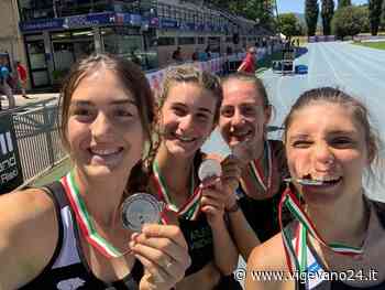 Atletica Vigevano, Campionati Italiani Juniores individuali: Grande la staffette 4x400 è argento Pilla quarta sui 400m., Caronti si migliora sempre - Vigevano24.it