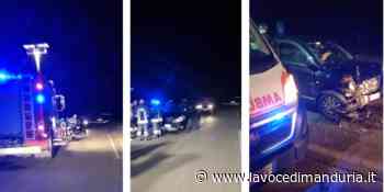 Scontro all'incrocio per il Chidro con quattro feriti - La Voce di Manduria