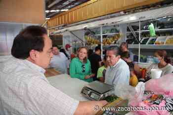 Apoyará Gobernador David Monreal a locatarios de mercados de Fresnillo - Gobierno del Estado de Zacatecas