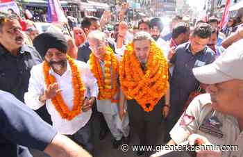 Will provide justice to all, if elected to power: Altaf Bukhari - Greater Kashmir