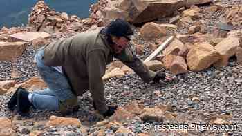 Peanut Pusher reaches summit of Pikes Peak Friday morning