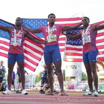 Gold, Silber und Bronze über 100 Meter an USA - radioeuskirchen.de