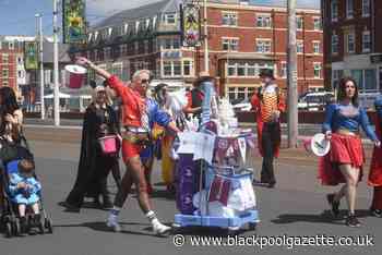 This Blackpool Promenade fancy dress trolley dash has raised £5000 for charities - Blackpool Gazette