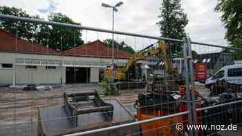 Netto-Eröffnung für 2023 geplant: Es tut sich was in Hasbergen: Abriss des alten Jibi-Gebäudes hat begonnen - NOZ