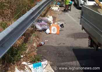 Lainate, raccolti in poche ore oltre 50 metri cubi di rifiuti sulla SP300 - LegnanoNews.com