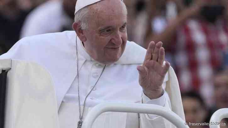 Early rise for those attending Pope’s mass near Quebec City during Canadian visit