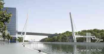 Eerste brugdeel nieuwe fietsbrug komt er dit weekend aan - Het Laatste Nieuws