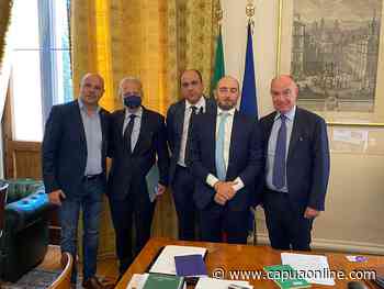 Capua. Brogna e Villani insieme a Roma dal Vice Ministro Alessandro Morelli. Brogna: “Colloquio proficuo. Un ringraziamento doveroso all'On. Grant per l'accoglienza ed il supporto”. - Capuaonline.com