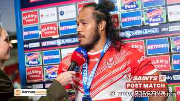 Saints TV: Paasi and his twin react to big win! - St.Helens RFC - St.Helens R.F.C.