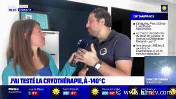 Lyon City : J'ai testé la cryothérapie, à -140°C. - BFMTV