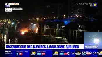 Boulogne-sur-Mer: un incendie déclaré sur des navires - BFMTV