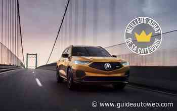 Meilleurs achats du Guide de l’auto: Acura MDX