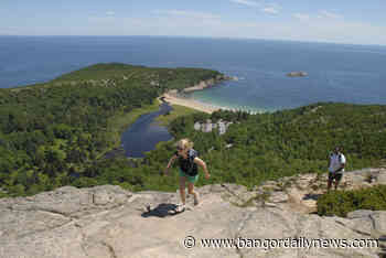 This video shows what it's like to hike Acadia's famous Beehive trail - Bangor Daily News