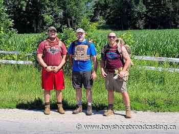 Bruce Trail Walk Supports Veterans & First Responders - Bayshore Broadcasting News Centre