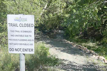 Summerland creekside trail still closed – Penticton Western News - Penticton Western News