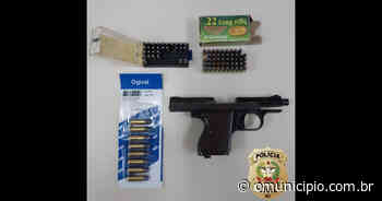 Homem é preso em flagrante por posse irregular de arma em Brusque - O Município