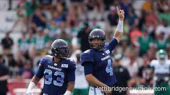 Veteran CFL running back Harris registers career milestone - Lethbridge News Now