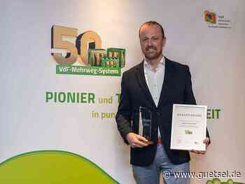 Fruchtsaft in Glasflaschen, 50 Jahre Kreislauf Wirtschaft, Beckers Bester Chef Sebastian Koeppel über Chancen und Risiken, Gütsel Online, OWL live - Gütsel