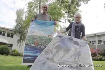 Local artists bring beach beauty, colour to Oak Bay Avenue - Saanich News
