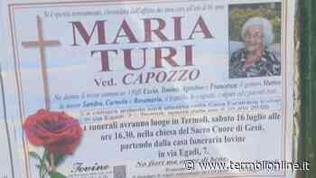 Lutto in casa Capozzo, sale in cielo Maria Turi - Termoli Online
