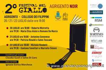 Ad Agrigento torna “AgrigentoNoir”, il Festival del Giallo - Grandangolo Agrigento