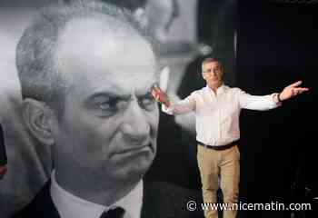 "Louis ne faisait pas le pitre!" Olivier de Funès inaugure l'exposition consacrée à son père à Cannes