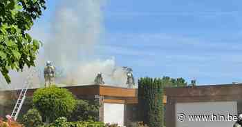 Woning onbewoonbaar na brand aan isolatie plat dak in Menen - Het Laatste Nieuws