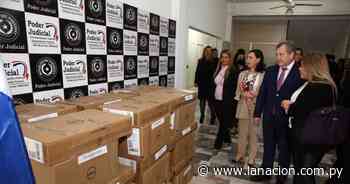 Entregan equipos informáticos para instalación del sistema Judisoft en Lambaré - La Nación