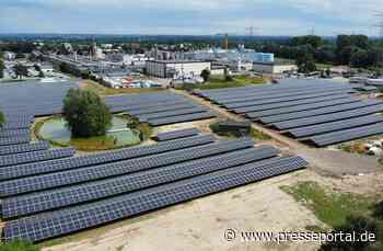 Presse-Information / 3M in Hilden wird grüner: Photovoltaik-Anlage geht ans Netz - Presseportal.de
