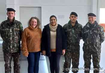 Junta de Serviço Militar de Espumoso recebe visita do PRM de Santa Maria - ClicEspumoso