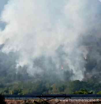 Incendio di Aielli: ancora sospeso il traffico ferroviario tra Avezzano e Collarmele - Terre Marsicane
