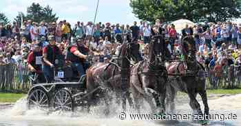 Der CHIO Aachen: Sandmann fährt im Gelände auf Rang drei - Aachener Zeitung