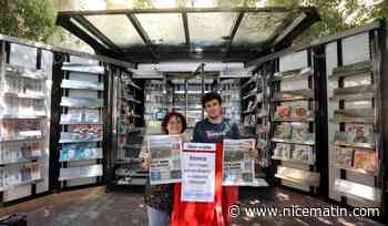 À Cannes, elle reprend le kiosque Forville par amour après le décès de son mari