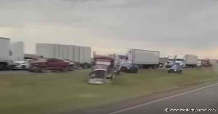 Governor Confirms Mass Casualty Crash on Highway; Freakish Weather Blamed