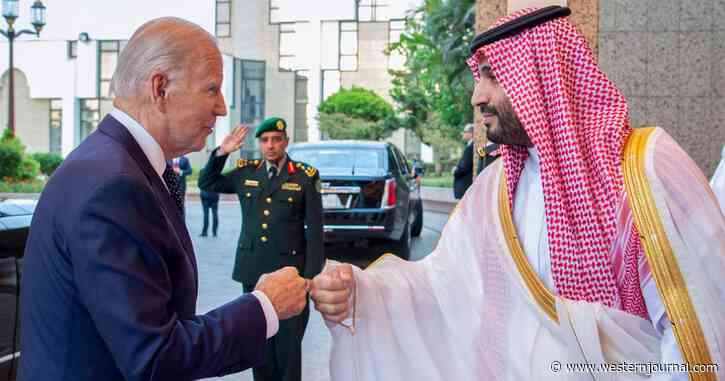 World Disgusted After Biden Gives Fist-Bump to Brutish Saudi Prince