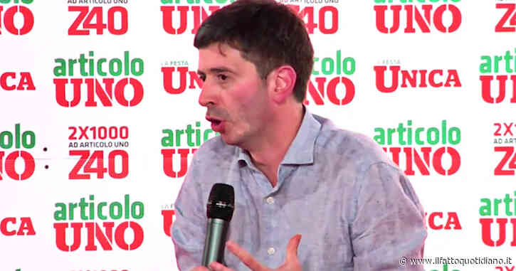 Speranza: “M5s esprime domanda sociale molto forte. Loro nel campo progressista? Continuiamo a lavorare su questo terreno”