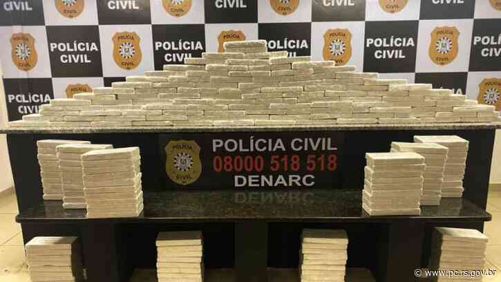 Polícia Civil apreende 206kg de cocaína em Sapucaia do Sul - Polícia Civil RS (.gov)