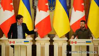 Trudeau, Zelenskyy to talk turbines as Ukrainian supporters ready to protest